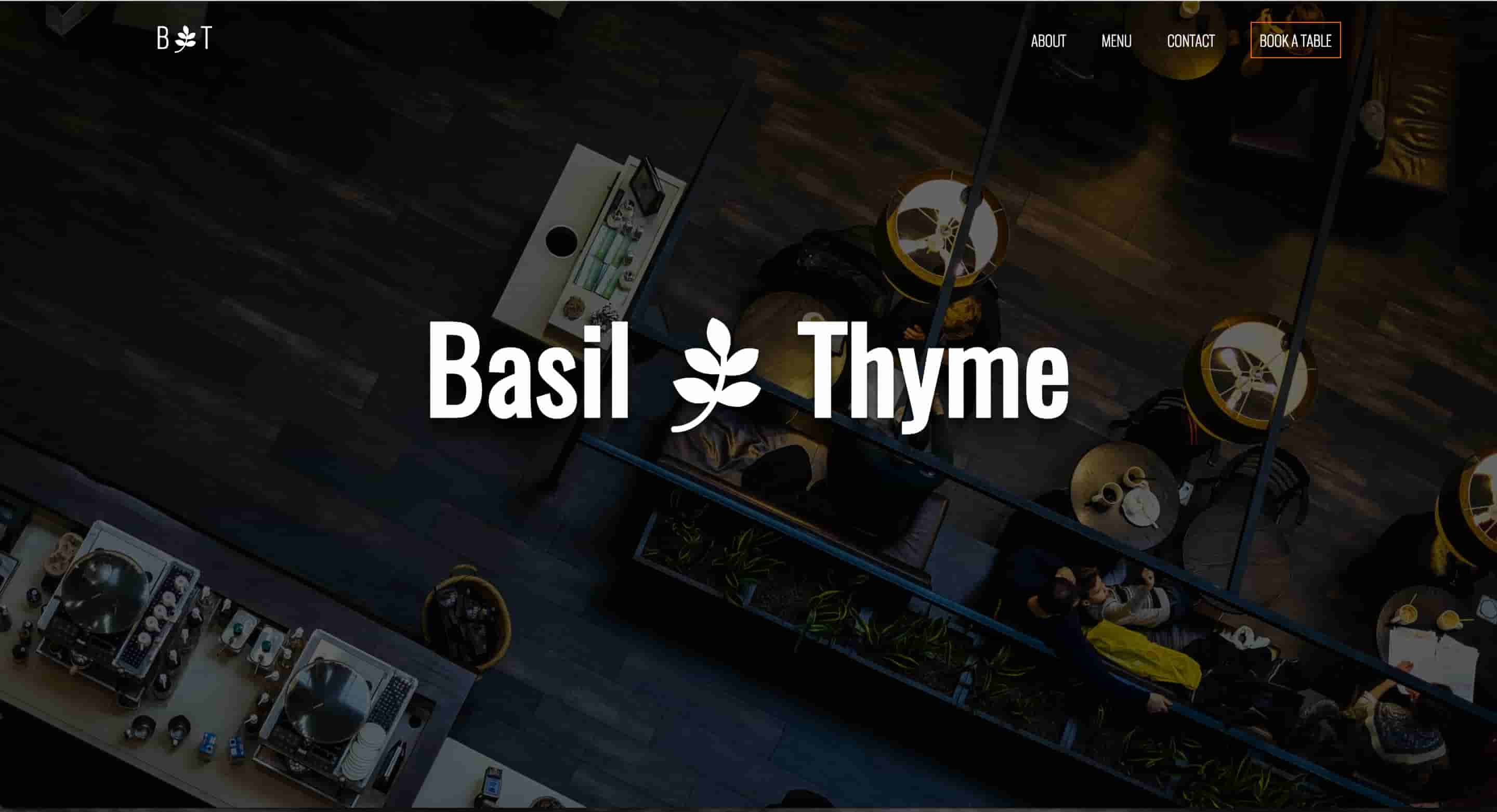 Restaurant website